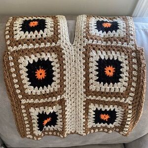 Handmade knitted vest